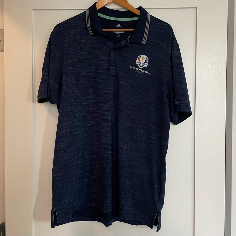 Mens Adidas 2018 Ryder Cup France Golf Polo. Size Large